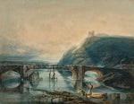 Llandilo Bridge and Dynevor Castle. JMW Turner