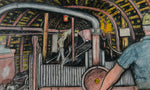 Davies, William John (Chopper). Haulage engine underground, drawing.