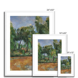 Provençal Landscape, Paul Cezanne Framed & Mounted Print