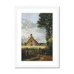 Constable. John. A Cottage in a Cornfield Framed & Mounted Print