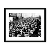 Union Meeting 1910 Framed & Mounted Print