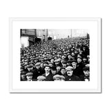 Union Meeting 1910 Framed & Mounted Print