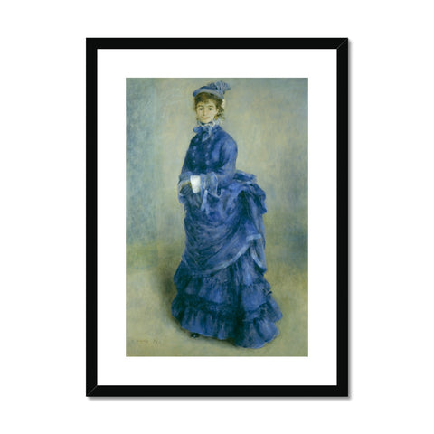 Renoir, Auguste. La Parisienne Framed & Mounted Print