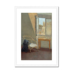 John, Gwen. A corner of the artist's room in Paris. (1907-1909) Framed & Mounted Print