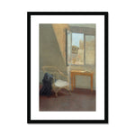 John, Gwen. A corner of the artist's room in Paris. (1907-1909) Framed & Mounted Print