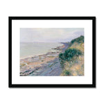 Sisley, Alfred. Cliffs at Penarth Framed & Mounted Print