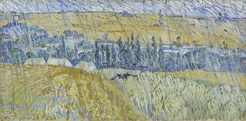 van Gogh, Vincent. Rain Auvers