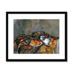 Cezanne, Paul. Still life with teapot Framed & Mounted Print
