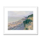Sisley, Alfred. Cliffs at Penarth Framed & Mounted Print