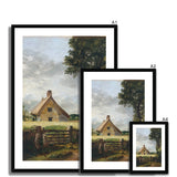 Constable. John. A Cottage in a Cornfield Framed & Mounted Print