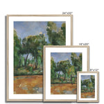 Provençal Landscape, Paul Cezanne Framed & Mounted Print